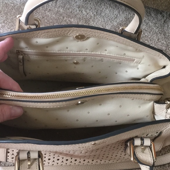 Kate Spade ♠️ Sloan Mercer Isle Perforated Satchel - Picture 3 of 8